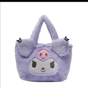 Kuromi plush handbag NEW